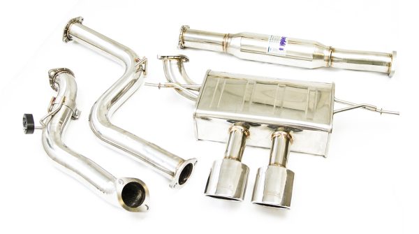 Invidia Q300 Cat Back Exhaust w/SS Tips - Ford Focus ST LW/LZ 11-18 HS13FFSQ32OS