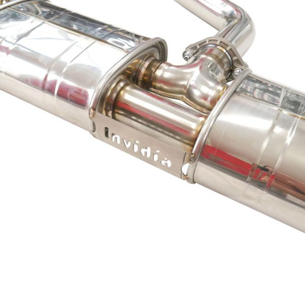 Invidia R400 Cat Back Exhaust w/Round Ti Rolled Tips - VW Golf GTI Mk7 HS13GFG7QD1RT - Image 5