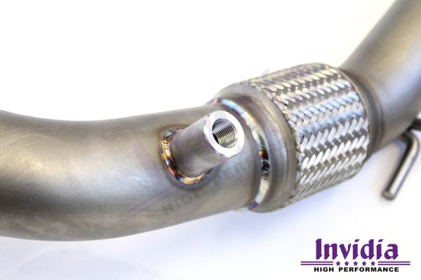 Invidia Down Pipe with High Flow Cat - Audi S3 8V/VW Golf R Mk7, Mk7.5 HS14AS3DPC - Image 7