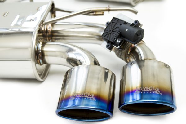 Invidia Q300 Valved Catback Exhaust w/Oval Ti Rolled Tips - VW Golf R Mk7 HS14GFR73V4OT - Image 2