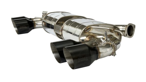 Invidia R400 "Signature Edition" Valved Cat Back Exhaust w/Oval Black Tips - VW Golf R Mk7 HS14GFR7GV4OB - Image 2