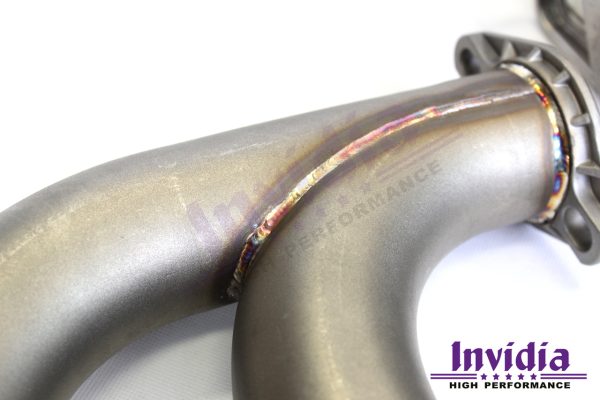 Invidia Q300 Non-Valved Catback Exhaust w/Oval SS Rolled Tips - VW Golf R Mk7 HS14GFRG3S - Image 3