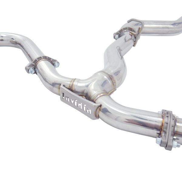 Invidia R400 Cat Back Exhaust w/Ti Tips - Subaru WRX 08-10 Sedan/Forester XT 08-18 HS14SFXGM1ST - Image 5