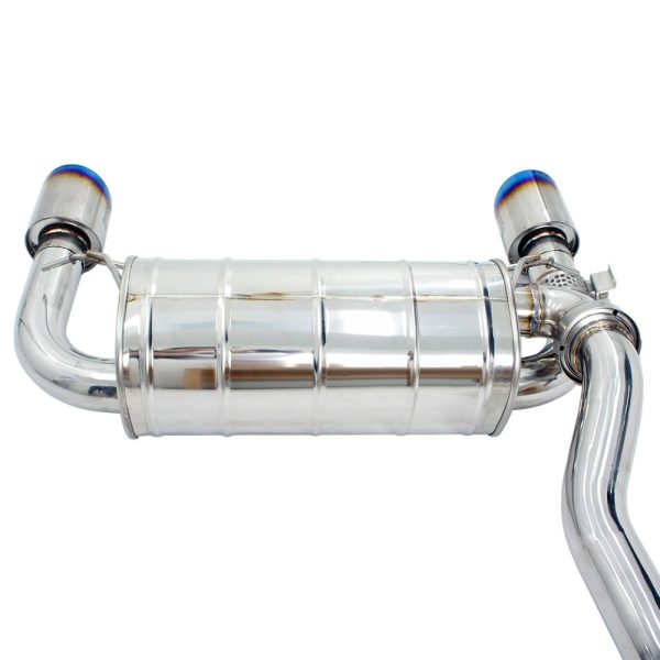 Invidia Q300 Valved Cat Back Exhaust w/Ti Tips - Ford Focus RS Mk3 LZ 16-17 HS15FFR3V1RT - Image 4