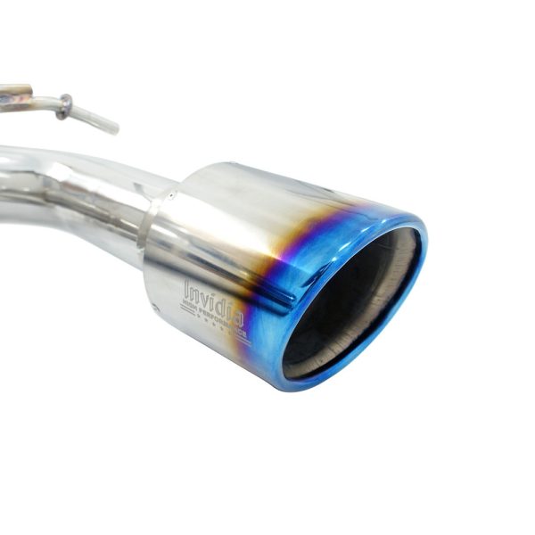 Invidia Q300 Valved Cat Back Exhaust w/Ti Tips - Ford Focus RS Mk3 LZ 16-17 HS15FFR3V1RT - Image 5