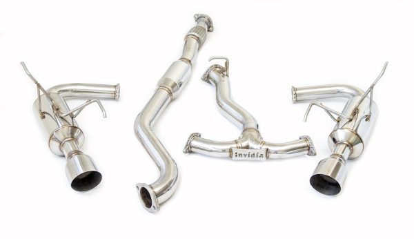 Invidia R400 Cat Back Exhaust w/SS Tips - Subaru Levorg VM 14-20 HS15SVG2GM1GS