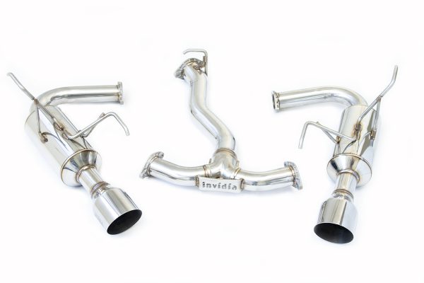 Invidia R400 Cat Back Exhaust w/SS Tips - Subaru Levorg VM 14-20 HS15SVG2GM1GS - Image 3