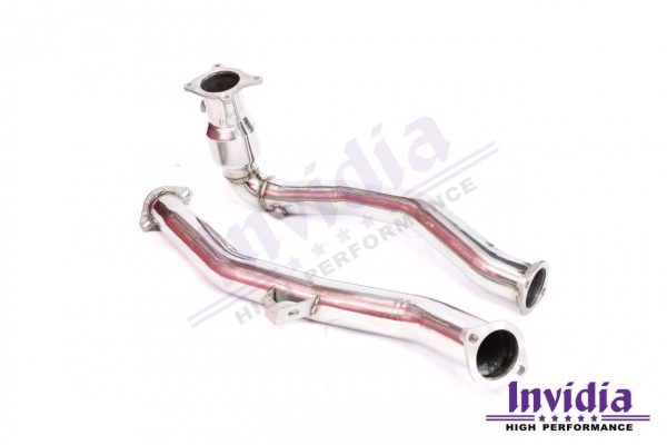 Invidia Down Pipe/J Pipe w/High Flow Cat - Subaru WRX VA 15-21/ Levorg 14+/Forester SJ 14+  (Auto CVT) HS15SWADOC-A