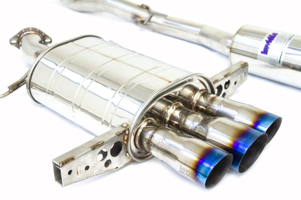 Invidia Q300 70mm Cat Back Exhaust w/Ti Tips - Honda Civic RS FK7 16-20 (1.5T Centre Exit) HS17CHB7Q33ST - Image 3