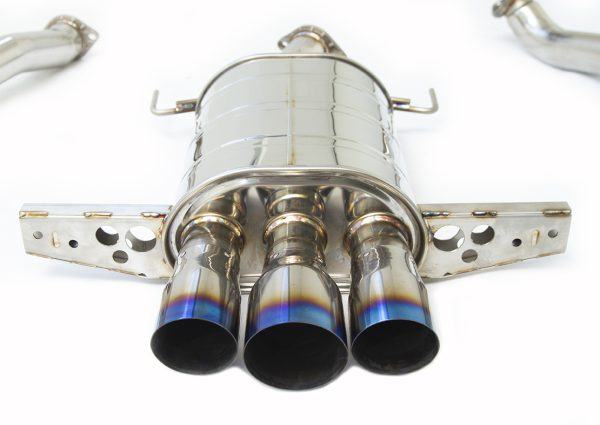 Invidia Q300 70mm Cat Back Exhaust w/Ti Tips - Honda Civic RS FK7 16-20 (1.5T Centre Exit) HS17CHB7Q33ST - Image 2