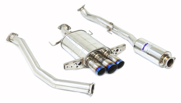 Invidia Q300 70mm Cat Back Exhaust w/Ti Tips - Honda Civic RS FK7 16-20 (1.5T Centre Exit) HS17CHB7Q33ST