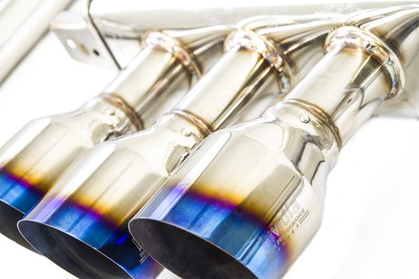 Invidia Q300 Cat Back Exhaust w/Ti Tips - Honda Civic Type-R FK8 17+ HS17CTRFQ33ST - Image 2