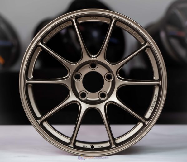 Custom WedsSport TC105X 18x9.5" +39 5x100 pcd wheel set TS-Bronze 73851 - Image 2