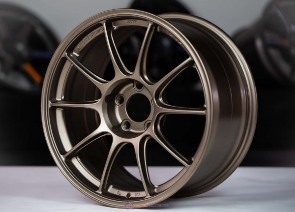 Custom WedsSport TC105X 18x9.5" +39 5x100 pcd wheel set TS-Bronze 73851