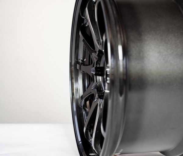 Rays Volk Racing CE28 Club Racer II Black Edition 18x9.5" +35 5x114.3 Diamond Dark Gunmetal (MM) wheel set - Image 5