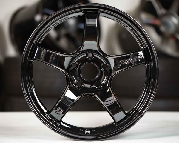 Rays Gram Lights 57CR 17x9" +22 5x114.3 GX wheel set finish - Image 2