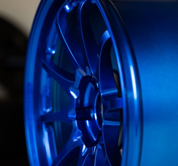 Rays Volk Racing CE28SL 18x9.5" +38 5x114.3 Hyper Blue (HL) wheel set - Image 7