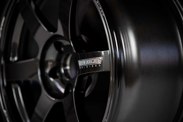 Volk Racing TE37 SAGA S-Plus 18x9.5" +38 5x114.3 Diamond Black (DB) wheel set - Image 5