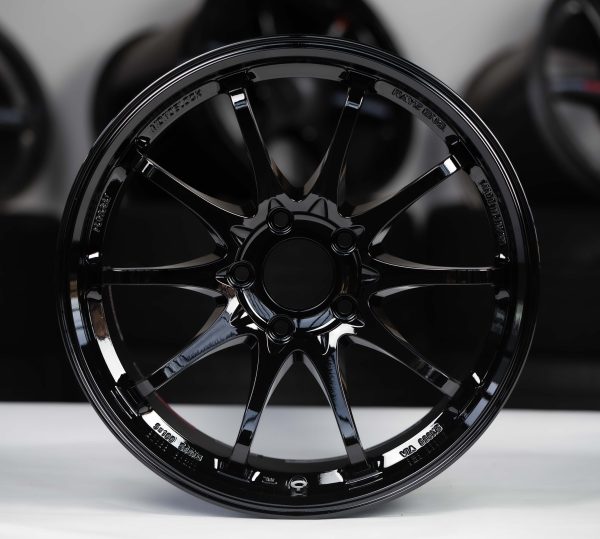 Rays Volk Racing CE28SL 18x9.5" +40 5x120 Gloss Black (BK) wheel set - Image 3