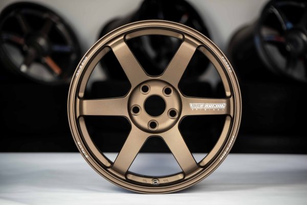 Volk Racing TE37 SAGA S-Plus 18x9.5" +30 5x114.3 Bronze BR wheel set - Image 3