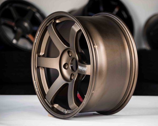 Volk Racing TE37 SAGA S-Plus 18x9.5" +30 5x114.3 Bronze BR wheel set - Image 4