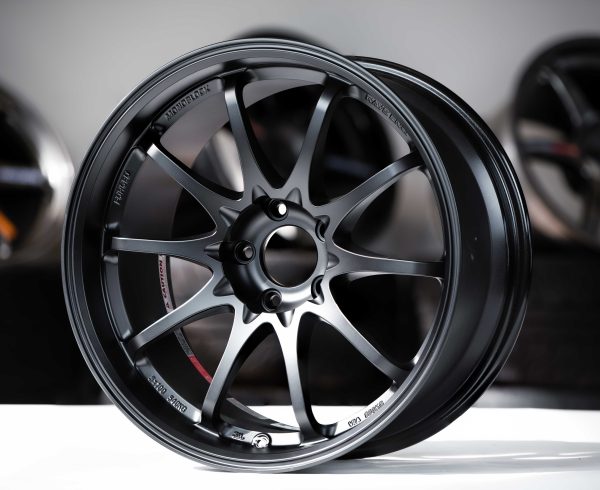 Rays Volk Racing CE28SL 18x9.5" +15 5x114.3 Matte Black MB wheel set