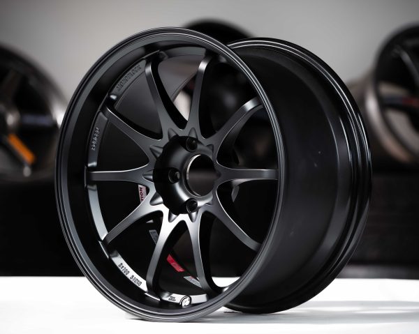 Rays Volk Racing CE28SL 18x9.5" +15 5x114.3 Matte Black MB wheel set - Image 3