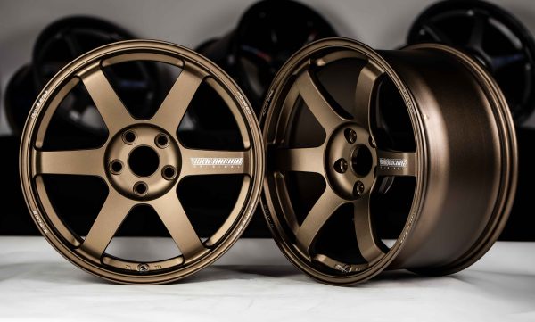 Volk Racing TE37 SAGA S-Plus Staggered Set 18x9" +35 - 18x10" +35 5x114.3 Bronze (BR) wheel set