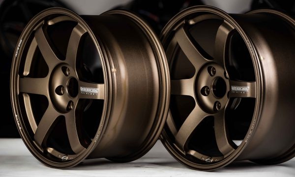 Volk Racing TE37 SAGA S-Plus Staggered Set 18x9" +35 - 18x10" +35 5x114.3 Bronze (BR) wheel set - Image 2