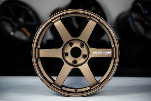 Volk Racing TE37 SAGA S-Plus 18x9.5" +38 5x114.3 Bronze (BR) wheel set - Image 2