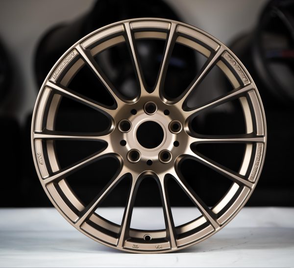 WedsSport SA-72R 18x9.5" +38 5x114.3 TS-Bronze finish wheel set - Import Monster Exclusive Custom Set - 74131 - Image 2