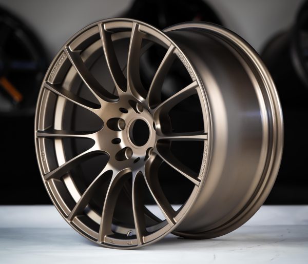 WedsSport SA-72R 18x9.5" +38 5x114.3 TS-Bronze finish wheel set - Import Monster Exclusive Custom Set - 74131 - Image 3