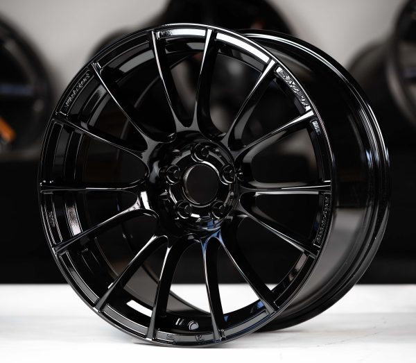 WedsSport SA-72R 18x9.5" +38 5x100 GBK finish wheel set - Import Monster Exclusive Custom Set - 74136