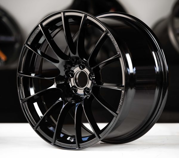 WedsSport SA-72R 18x9.5" +38 5x100 GBK finish wheel set - Import Monster Exclusive Custom Set - 74136 - Image 3