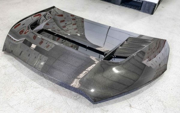 Varis - GR Yaris Arising 1 - CARBON+ Cooling Bonnet - with Rain Guard VBTO-150