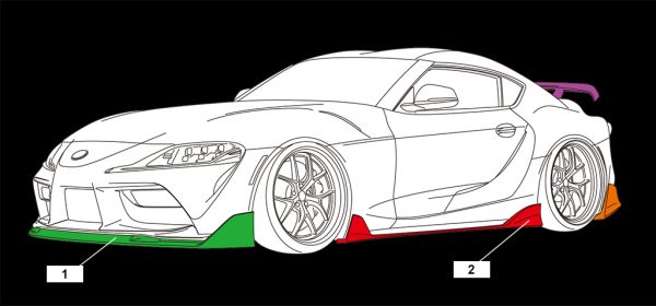 AIMGAIN All New GR Supra - Sport Edition kit - Image 17