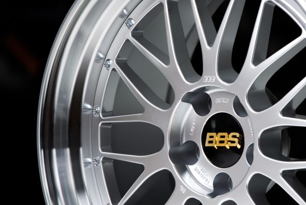 BBS LM - 19x10" 5x114.3 +22 - Diamond Silver finish wheel set - Image 5