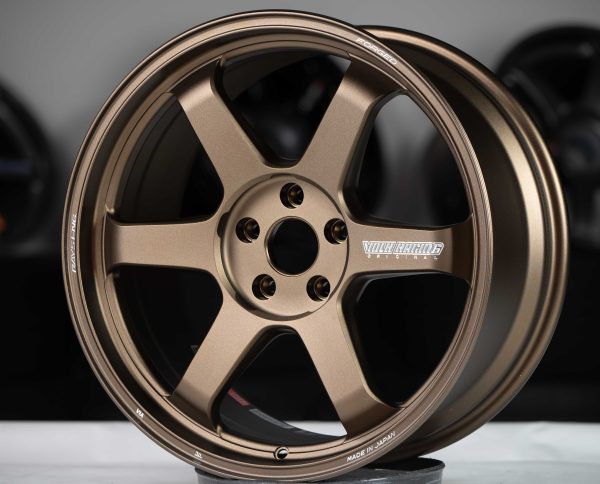 Volk Racing TE37 ULTRA M-SPEC 19x9.5" +35 5x114.3 Bronze BR wheel set