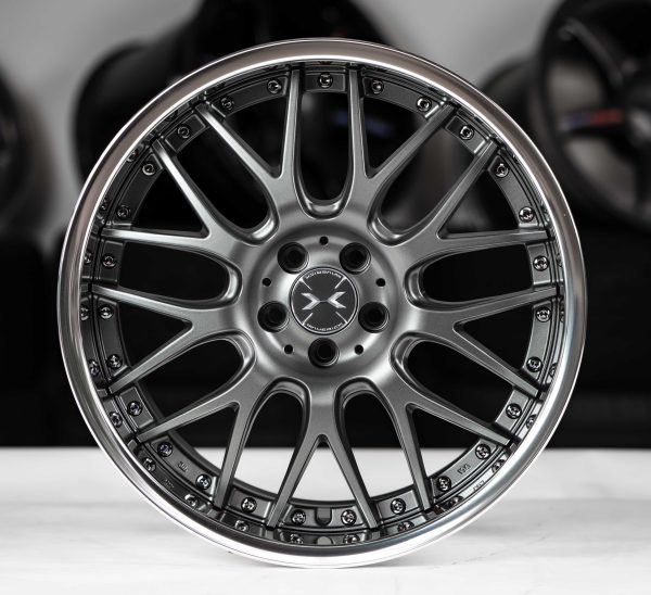 Weds Maverick 709M 18x9.5 +38 5x100 Matte Gunmetal finish wheel set - Image 2