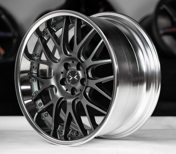 Weds Maverick 709M 18x9.5 +38 5x100 Matte Gunmetal finish wheel set - Image 3