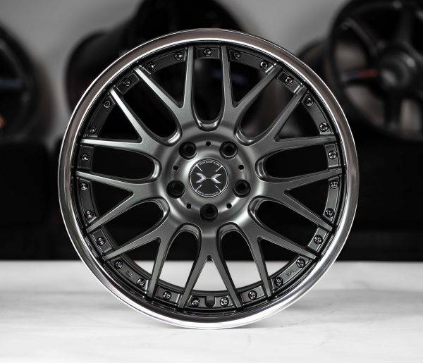 Weds Maverick 709M 18x9.5 +42 5x114.3 Matte Gunmetal finish wheel set - Image 2