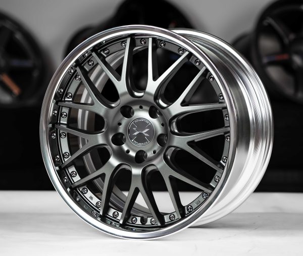 Weds Maverick 709M 18x9.5 +42 5x114.3 Matte Gunmetal finish wheel set