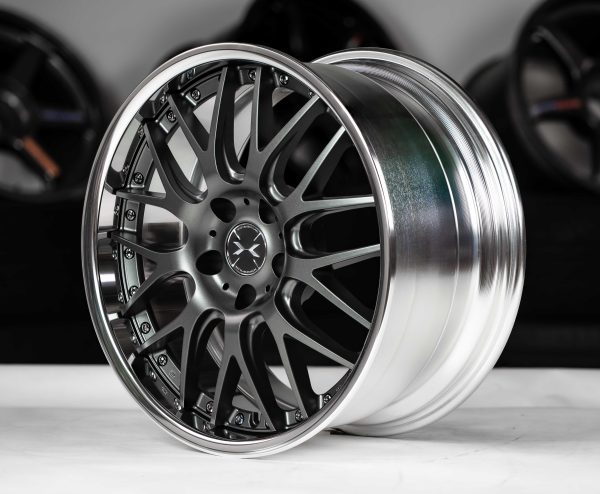 Weds Maverick 709M 18x9.5 +42 5x114.3 Matte Gunmetal finish wheel set - Image 3