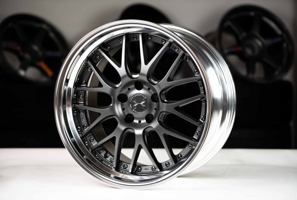 Weds Maverick 709M 19x10.5 +11 5x114.3 Matte Gunmetal finish wheel set