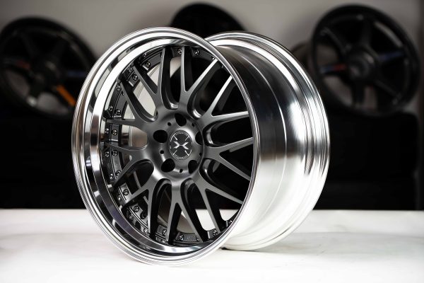 Weds Maverick 709M 19x10.5 +11 5x114.3 Matte Gunmetal finish wheel set - Image 3