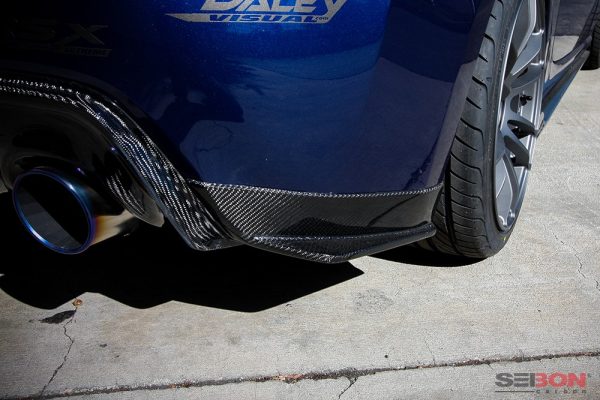 Seibon Carbon Rear Lip for 2013-2020 Toyota 86 - KC Style - RL1213SCNFRS-KC - Image 4