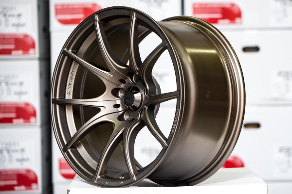 WedsSport SA-10R 18x9.5 +22 5x114.3 - TS Bronze Finish Wheel Set 74123 - Import Monster Custom Spec - Limited Edition