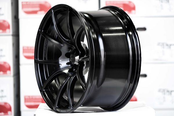 WedsSport SA-10R 18x9.5 +22 5x114.3 - MBK Finish Wheel Set 74124 - Import Monster Custom Spec - Limited Edition - Image 4