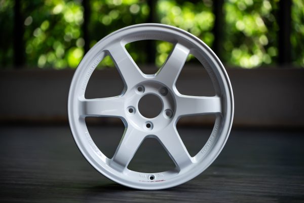 Rays Engineering Volk Racing TE37SL Dash White 17x9.5 +45 - 5x114.3 - Custom - Image 2