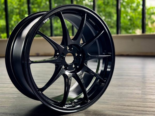 TWS Motorsport RS317 18x9 +45 5x100 Graphite Black finish wheel set